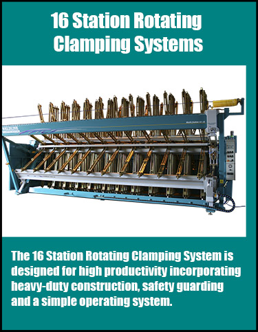 16 Station Rotating Clamping Systems